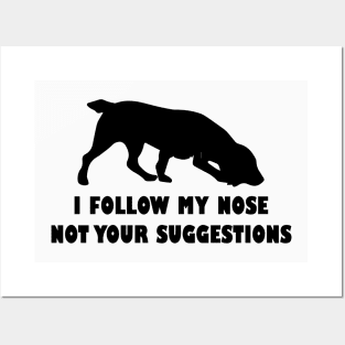 BOYKIN SPANIEL IFOLLOW MY NOSE NOT YOUR SUGGESTIONS Posters and Art